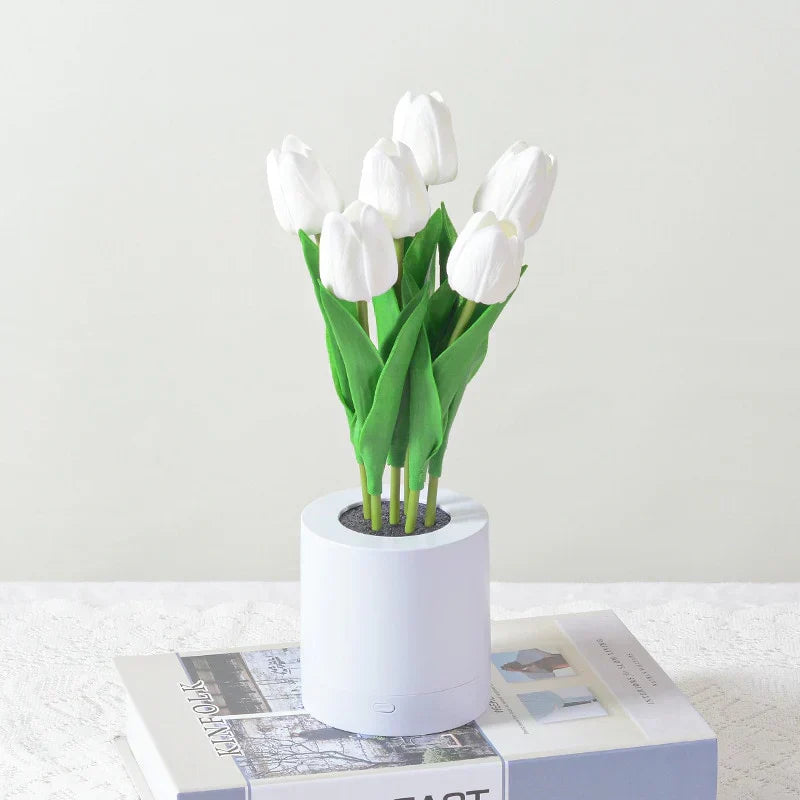 Florentia - Beleuchtete Blumenlampe