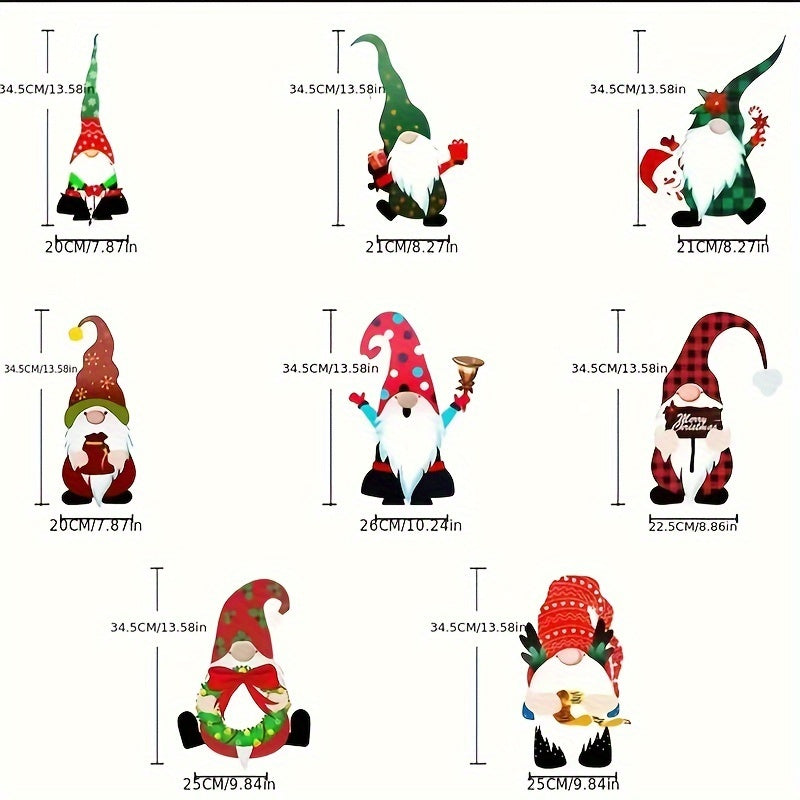 Jolly | 8 Sets Weihnachtsferien Zwerg Deko
