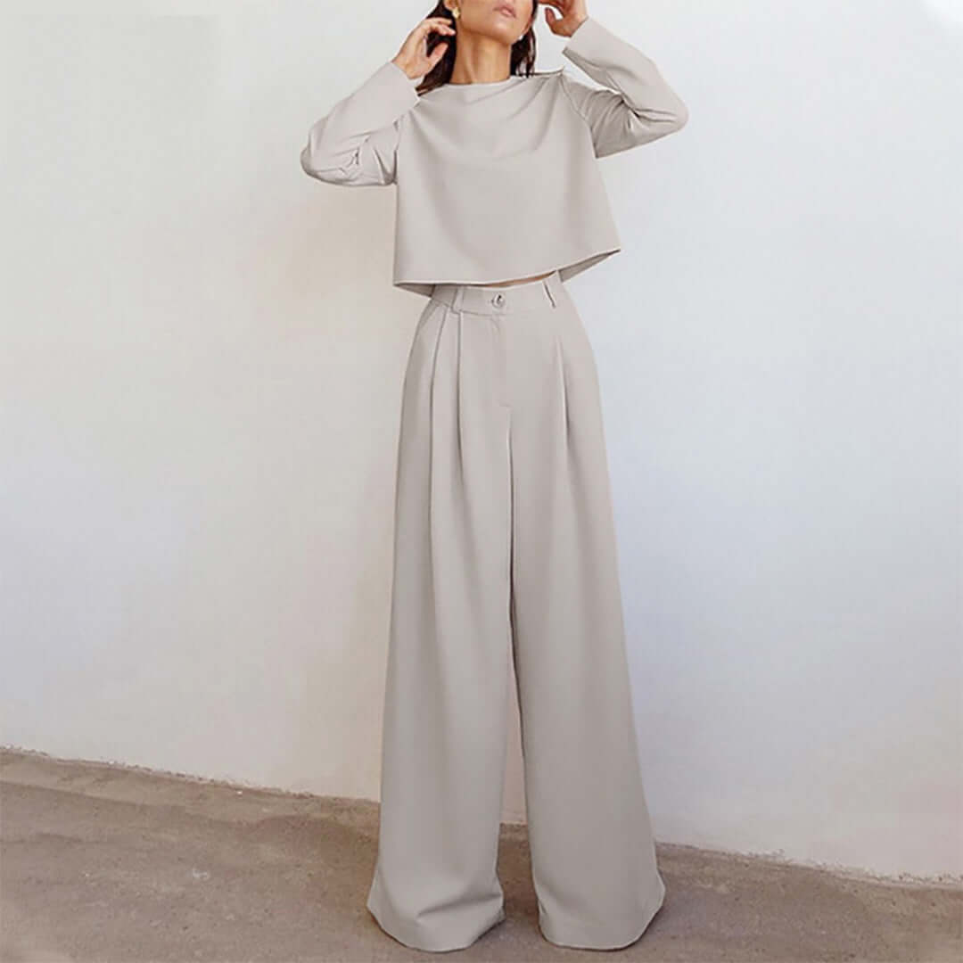 Kirstin - Palazzo-Hosen und Top-Set