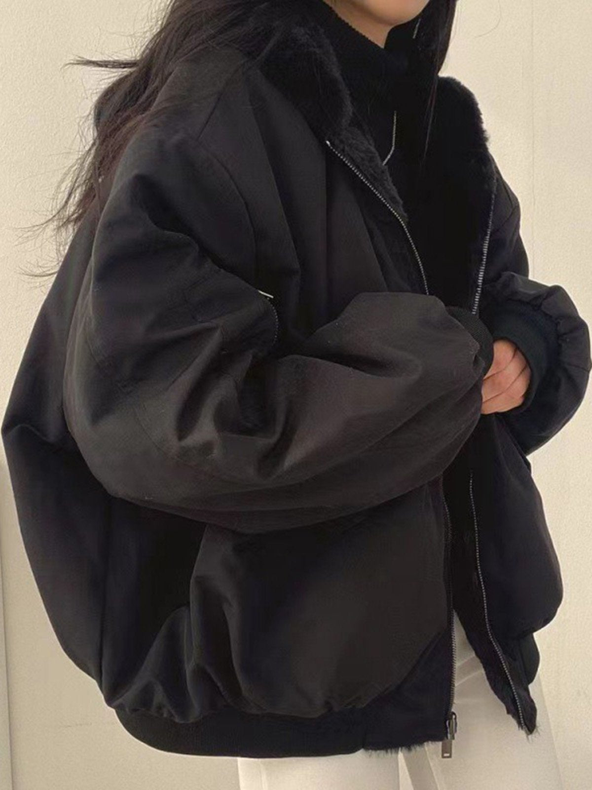 Helene - Bequeme agile Fleecejacke mit Kapuze