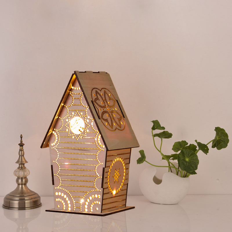 LodgeLights – Holz-Naturlampe