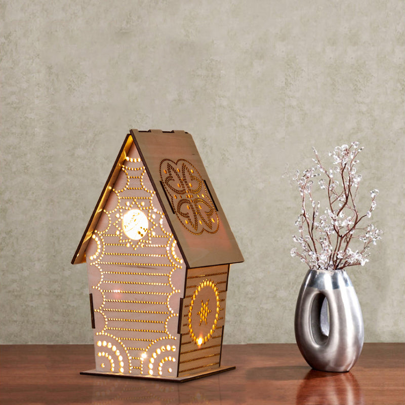 LodgeLights – Holz-Naturlampe
