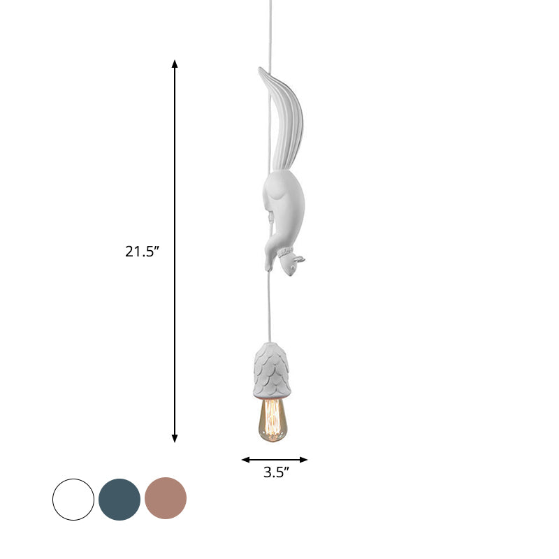 SquirrelGlow – Verspielt Pinecone Pendelleuchte