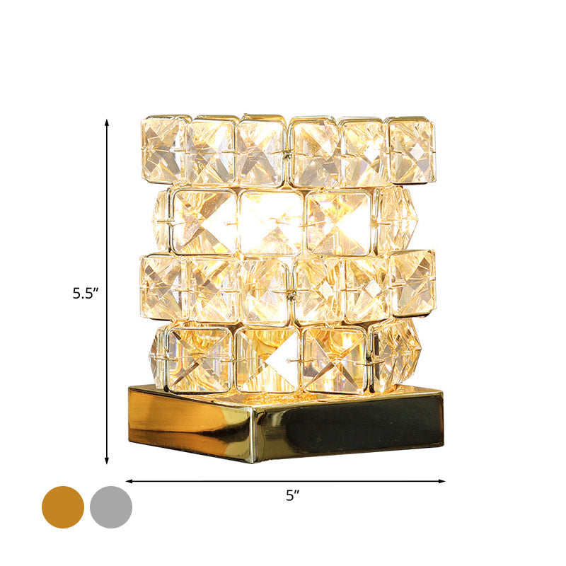 Cubelle – Moderne Kristall-Mini-Lampe im Rubik's Cube Design
