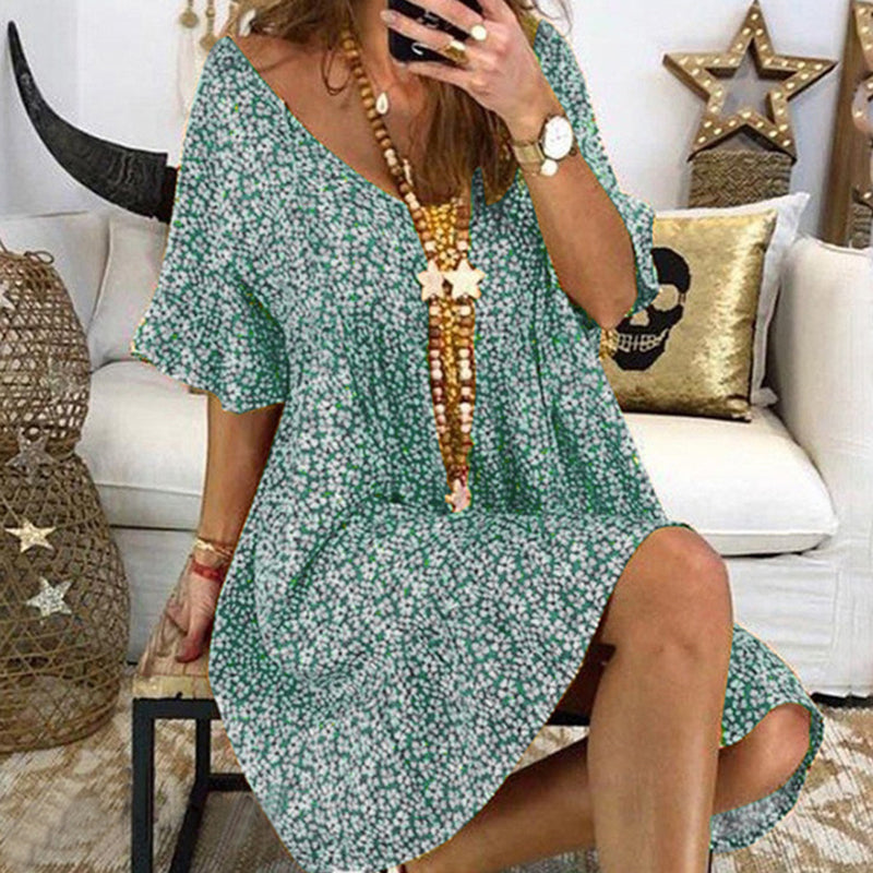 Dolly - Sommer Halbarmkleid