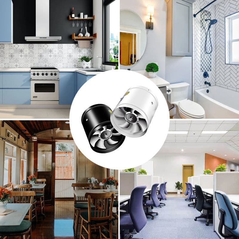 AeroPure Silent Abluftventilator – Leistungsstarke Belüftung für frische Luft