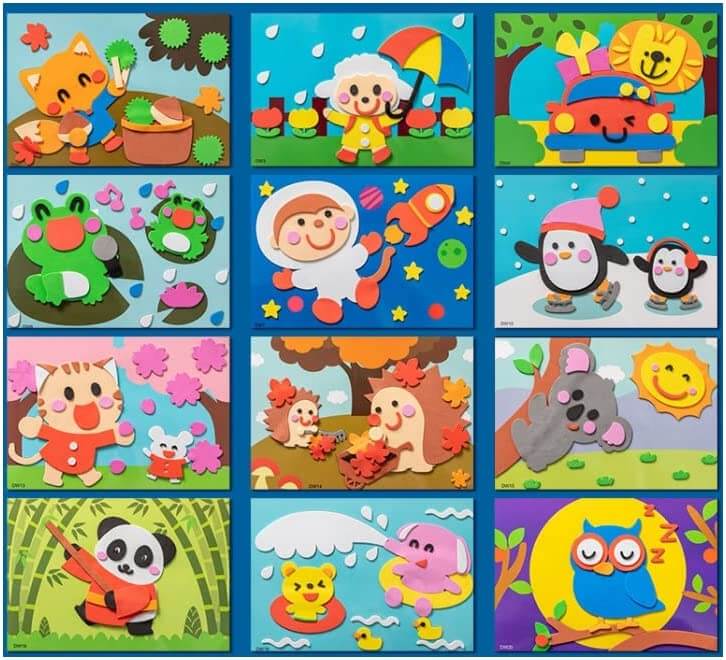 PuzzlePop - 3D Schaumsticker Puzzle für Kinder