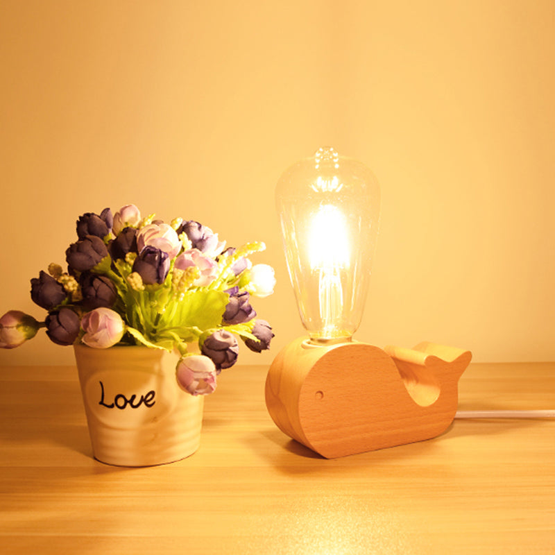 Zoodara – Charmante Tier-Schreibtischlampe mit Glasschirm