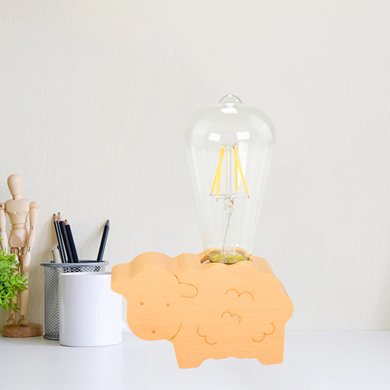 Zoodara – Charmante Tier-Schreibtischlampe mit Glasschirm
