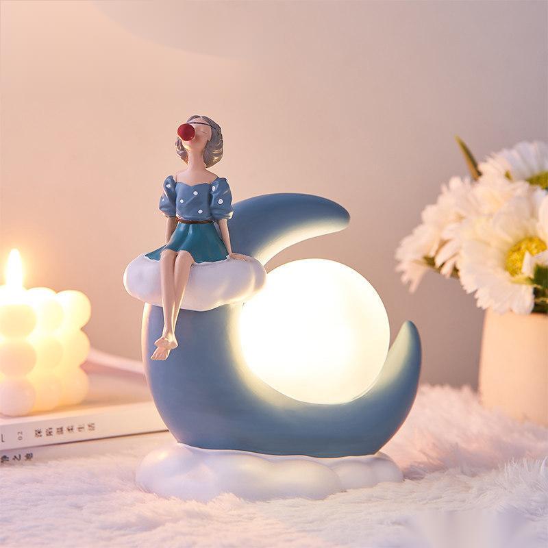 GlowNest Bubble Girl Nachtlicht