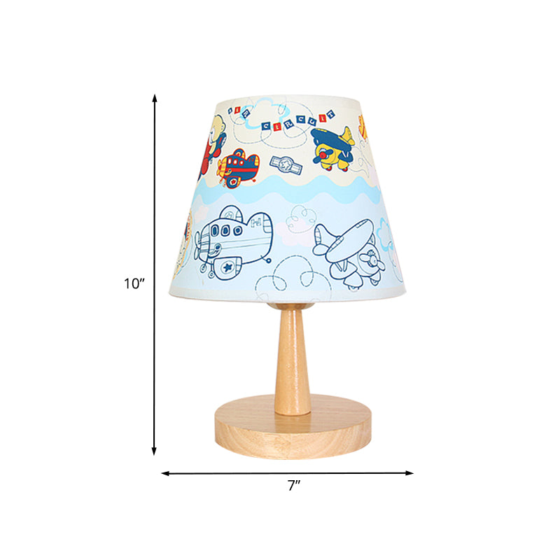 Kidora – Comic-Stoff Tischlampe
