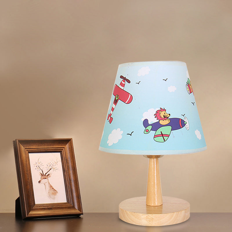 Kidora – Comic-Stoff Tischlampe