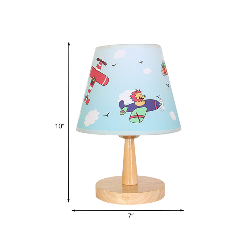 Kidora – Comic-Stoff Tischlampe