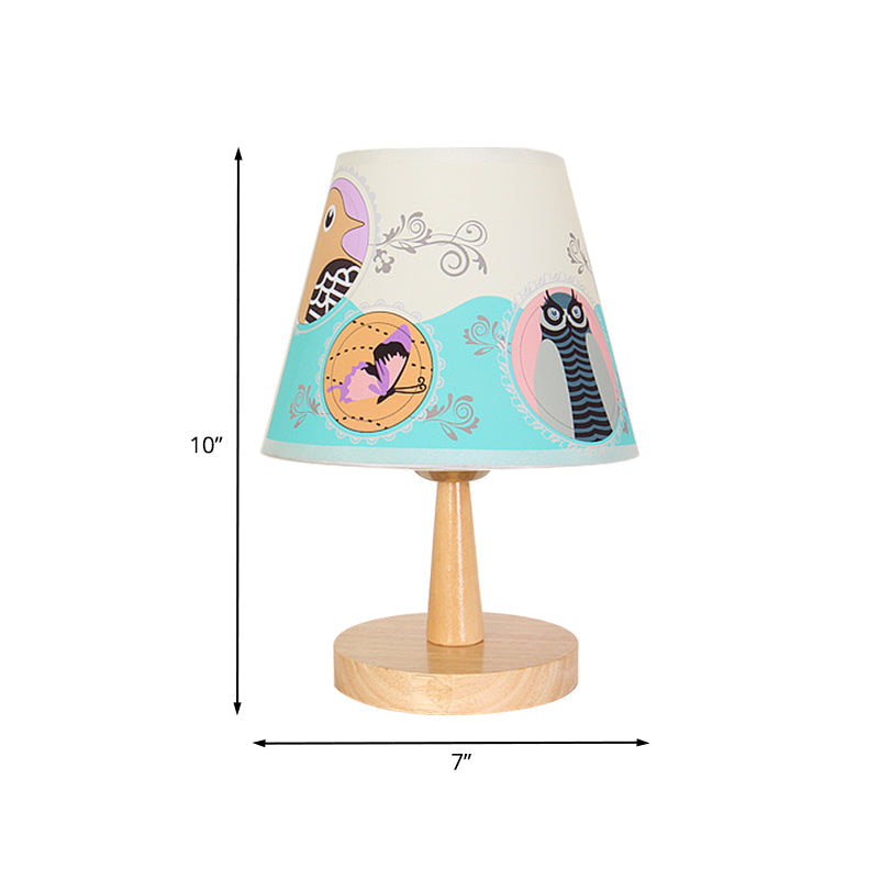 Kidora – Comic-Stoff Tischlampe