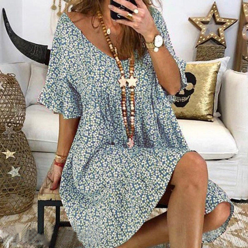 Dolly - Sommer Halbarmkleid