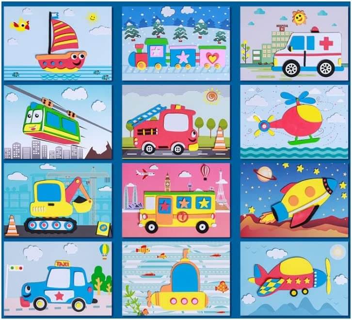 PuzzlePop - 3D Schaumsticker Puzzle für Kinder