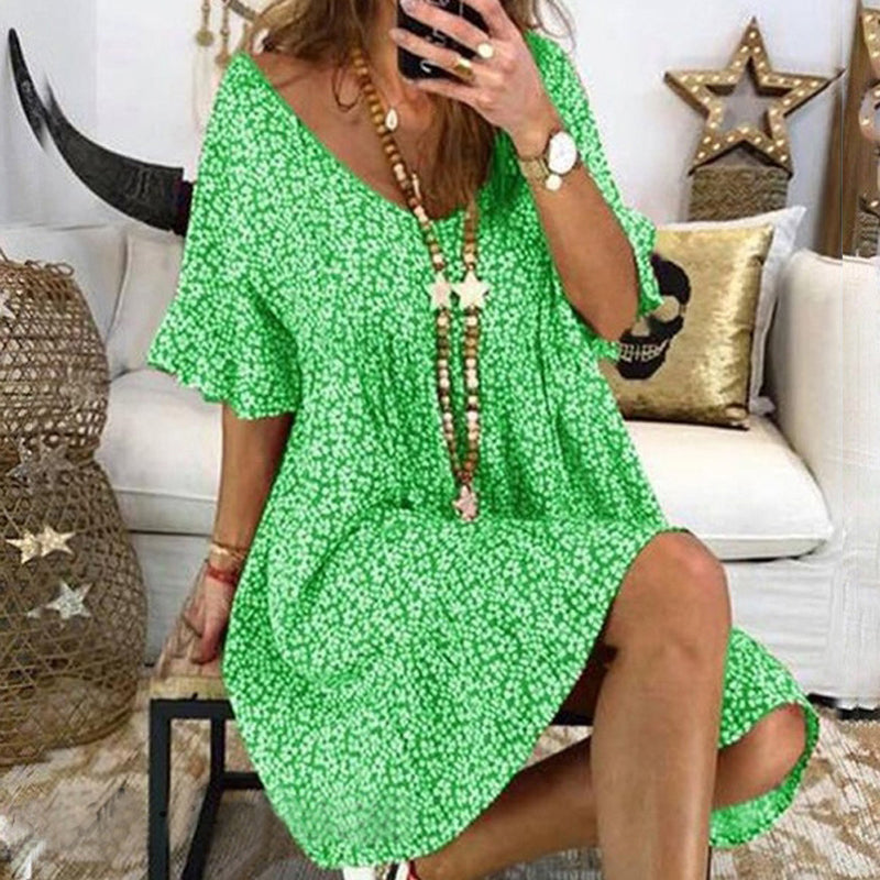 Dolly - Sommer Halbarmkleid