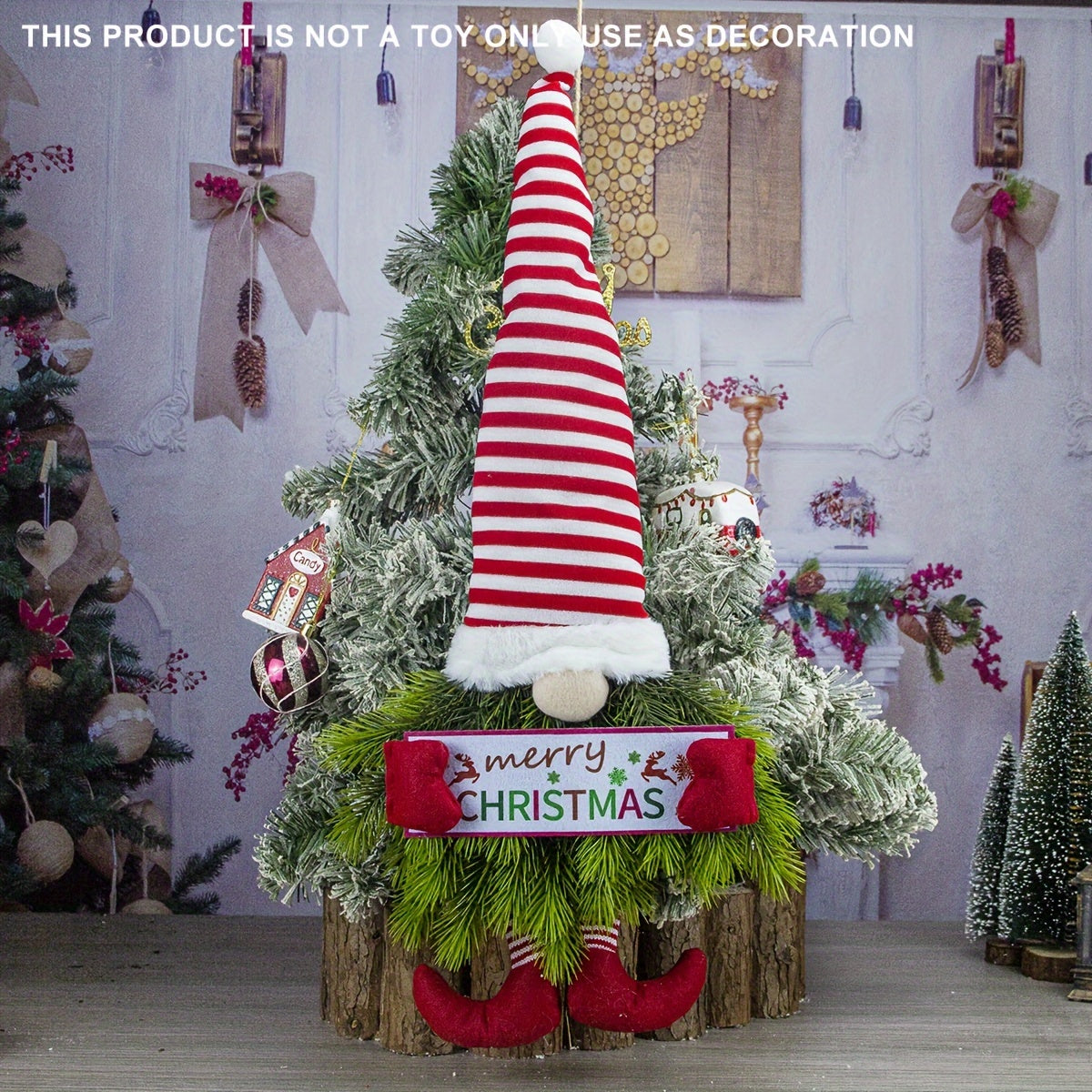 Couronne de Noël Art Déco