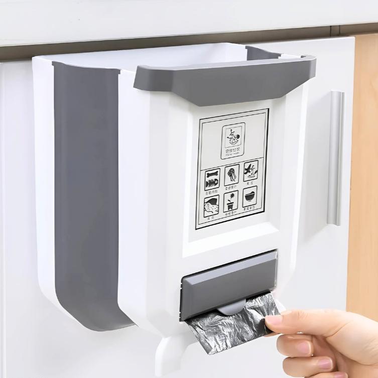 FlexBin faltbarer Hänge-Mülleimer – Platzsparende und tragbare Abfalllösung