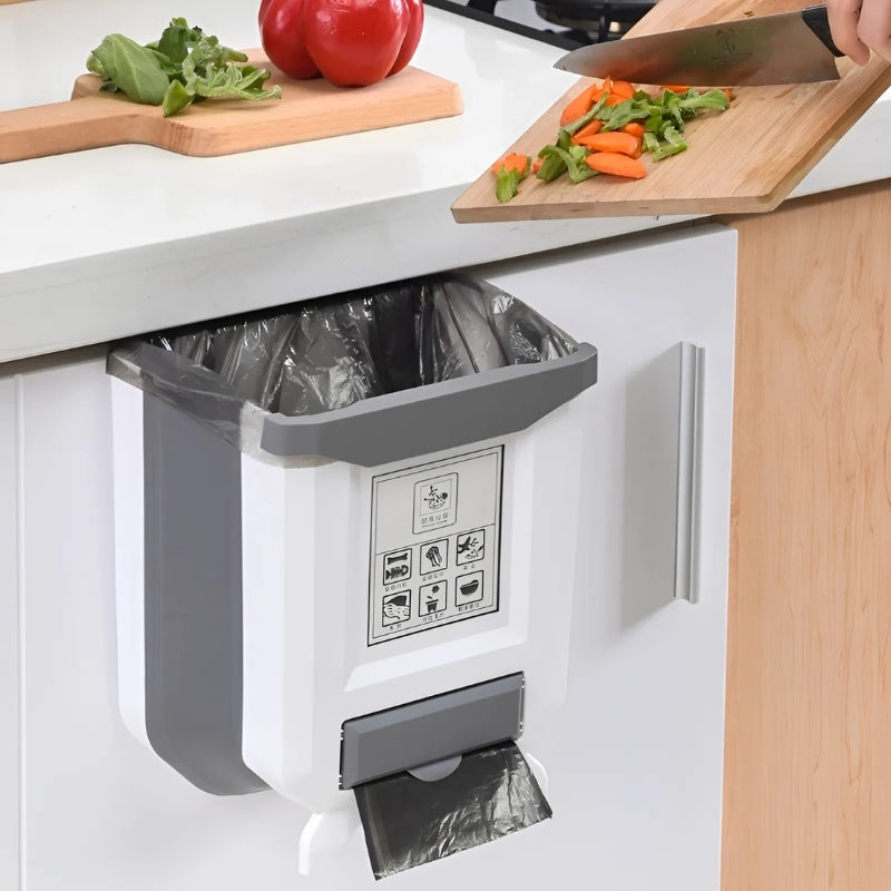 FlexBin faltbarer Hänge-Mülleimer – Platzsparende und tragbare Abfalllösung