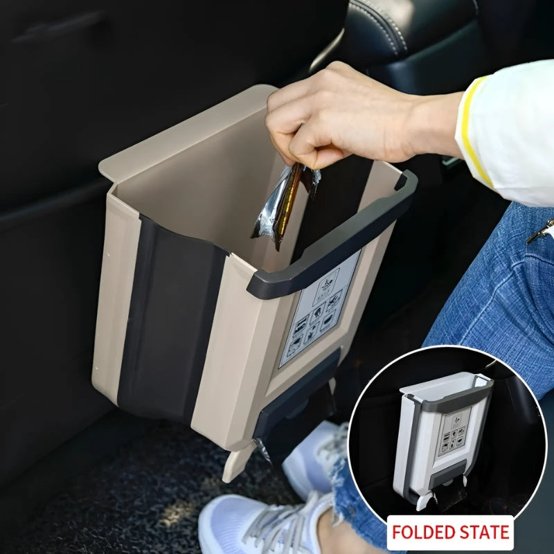 FlexBin faltbarer Hänge-Mülleimer – Platzsparende und tragbare Abfalllösung