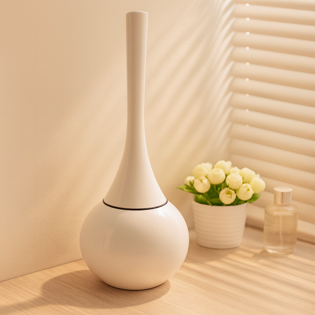 Aurevion | WC-Bürste und Halter im europäischen Stil aus Edelstahl