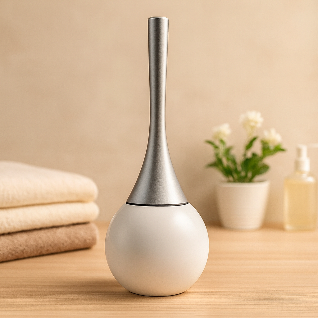 Aurevion | WC-Bürste und Halter im europäischen Stil aus Edelstahl