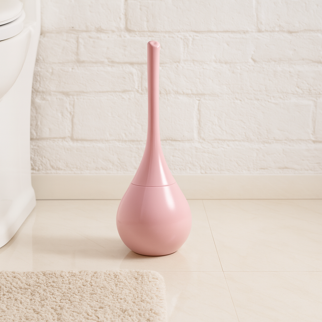 Aurevion | WC-Bürste und Halter im europäischen Stil aus Edelstahl