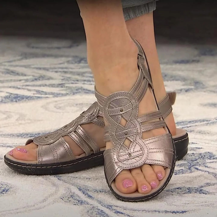 Ava - Stilvolle ergonomische Sandalen mit Fußgewölbeunterstützung