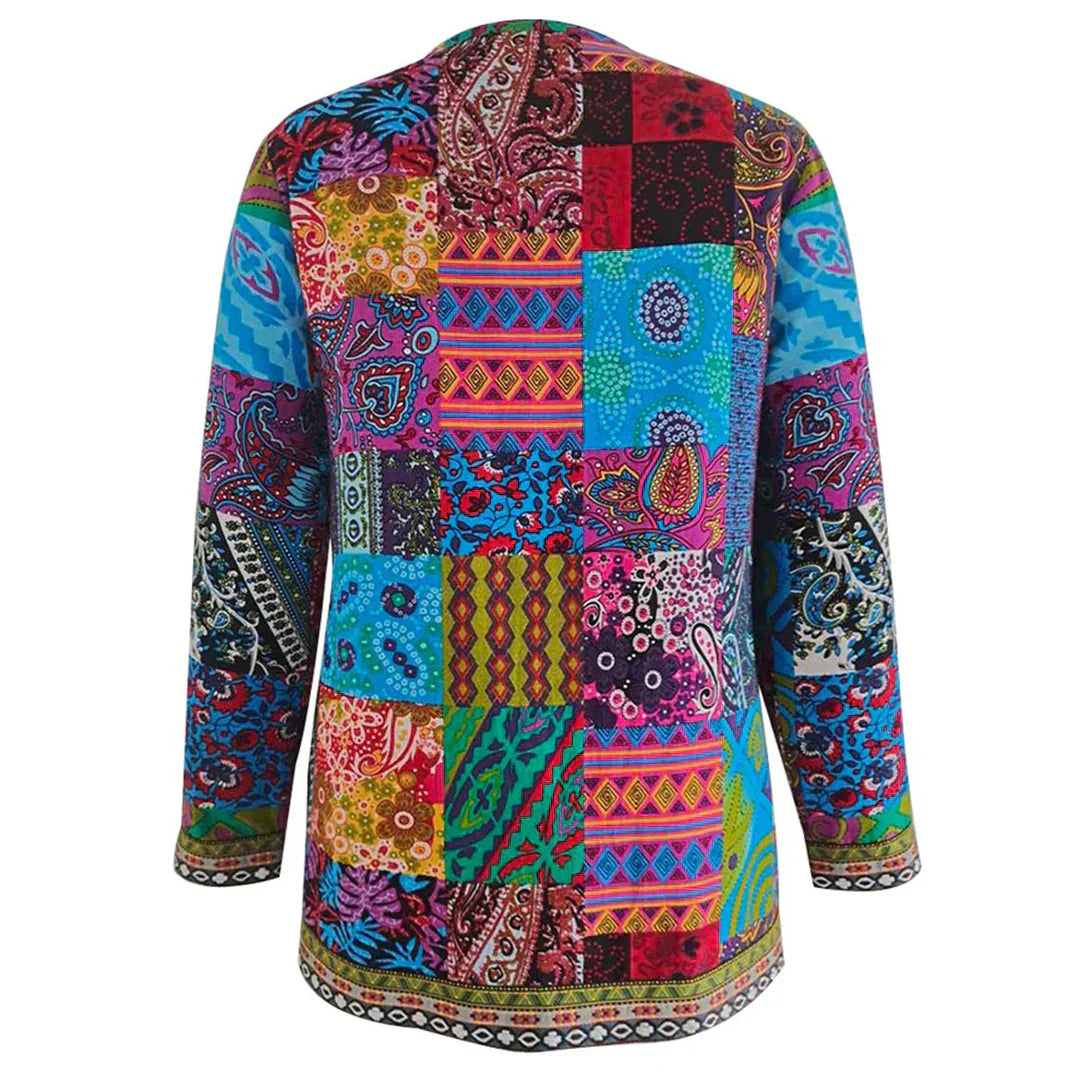 Nora – Klassische Strickjacke mit Rundhalsausschnitt
