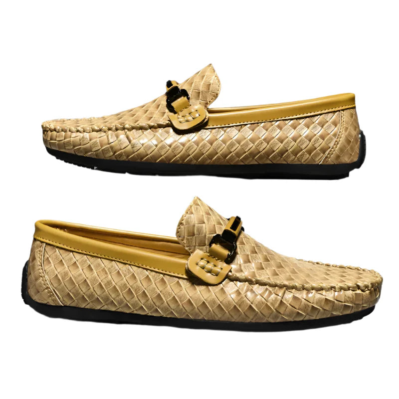 Sander – Robuste Sohle gewebte Slipper