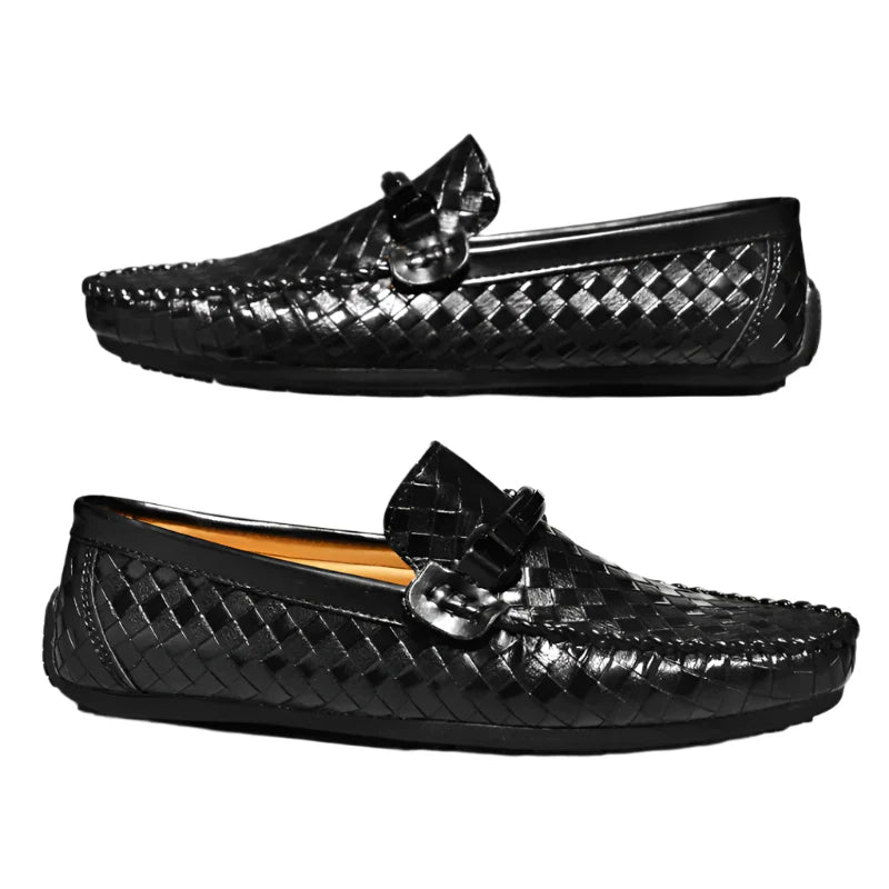 Sander – Robuste Sohle gewebte Slipper