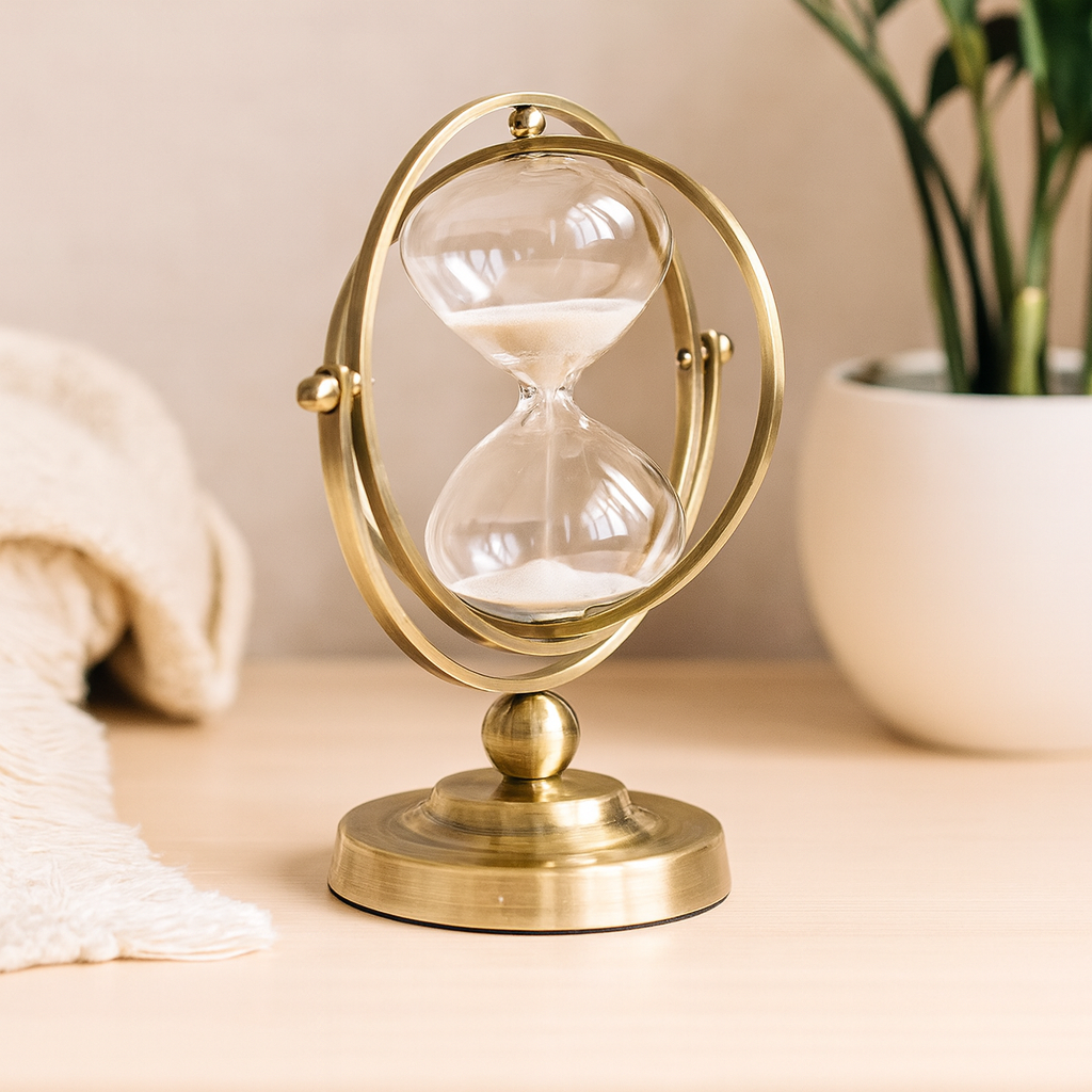 Auravé – Luxuriöse goldene Glasiur mit Marmorbasis