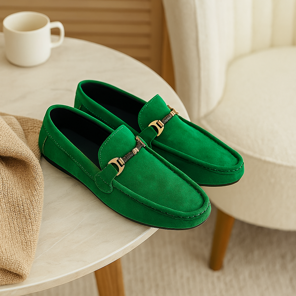 Elijah Wildleder-Mokassin-Loafer – Flexible und stylische Herrenschuhe