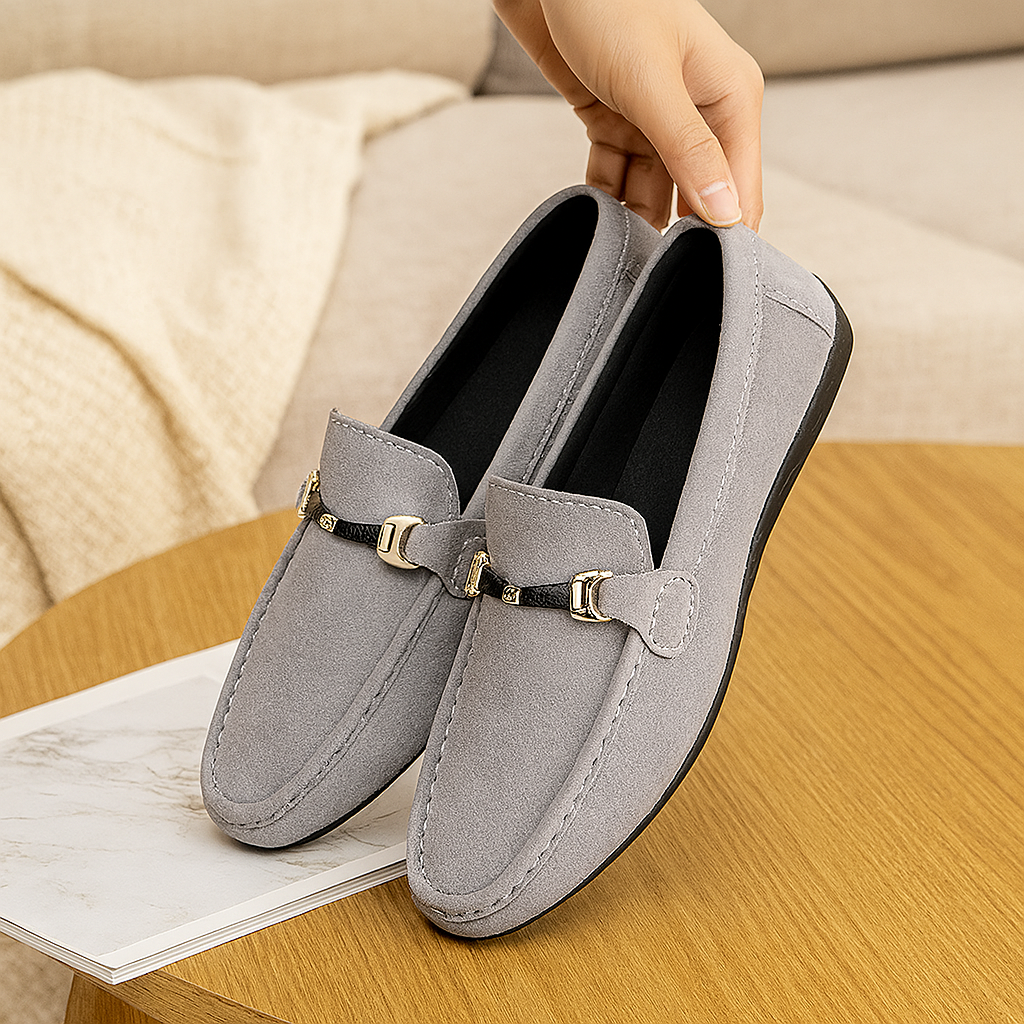 Elijah Wildleder-Mokassin-Loafer – Flexible und stylische Herrenschuhe