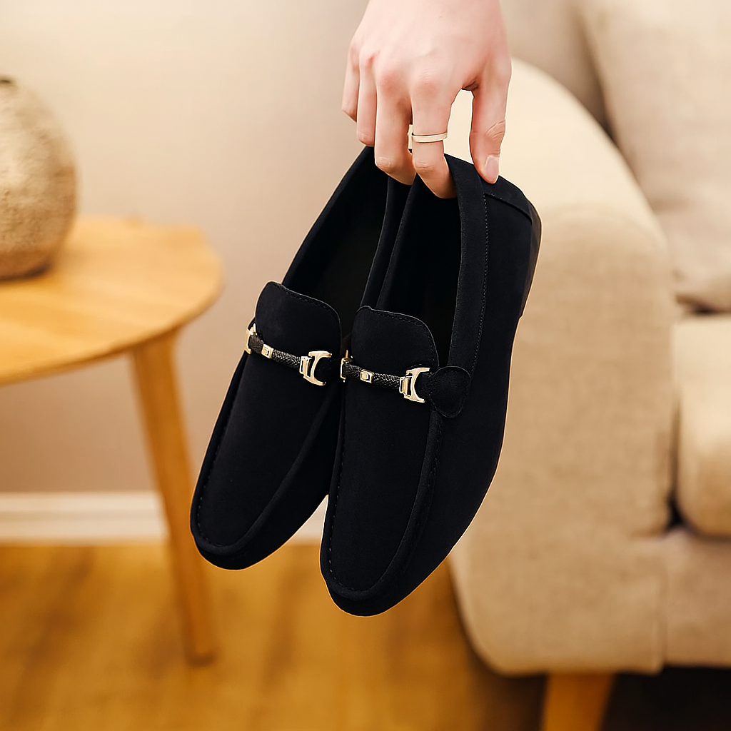 Elijah Wildleder-Mokassin-Loafer – Flexible und stylische Herrenschuhe