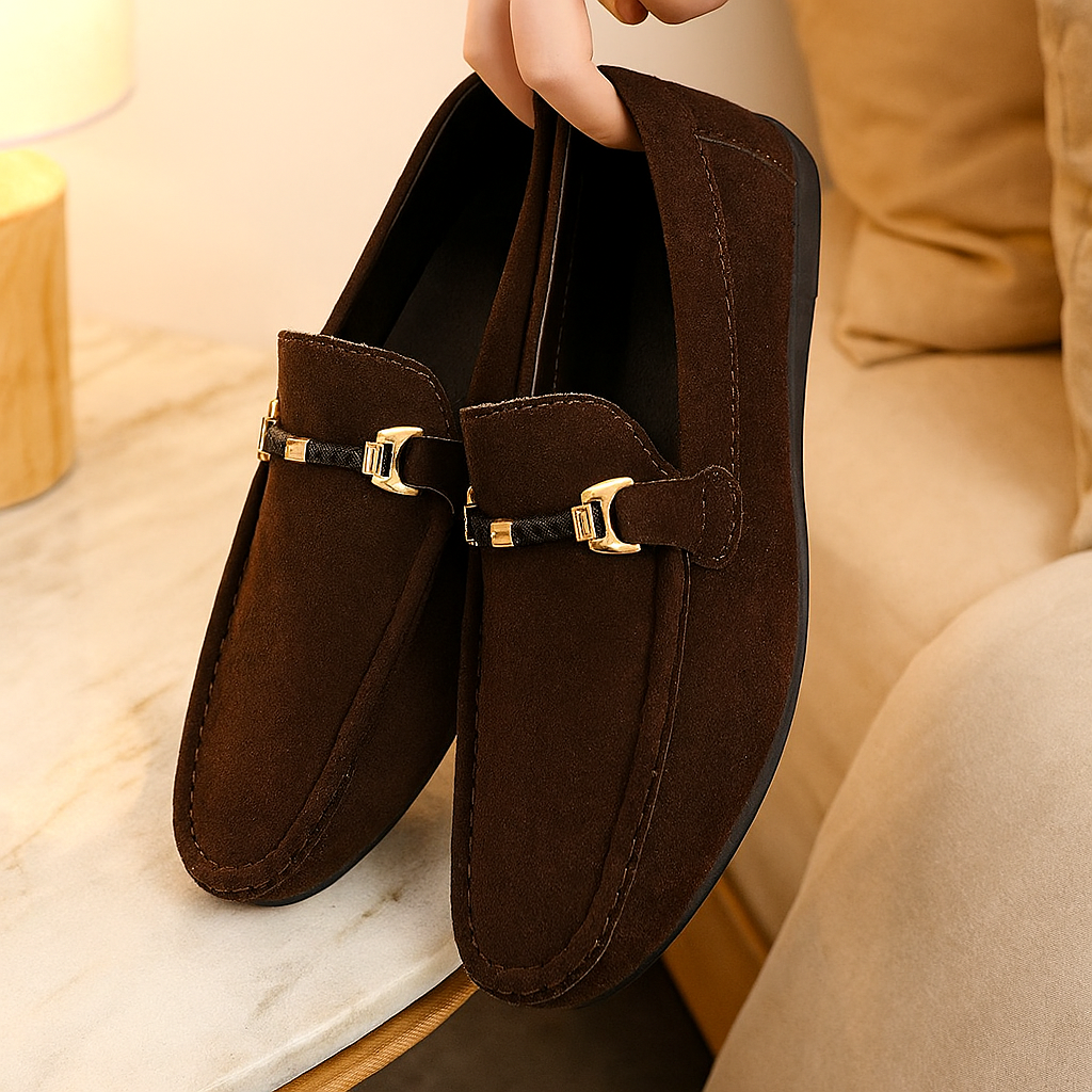 Elijah Wildleder-Mokassin-Loafer – Flexible und stylische Herrenschuhe