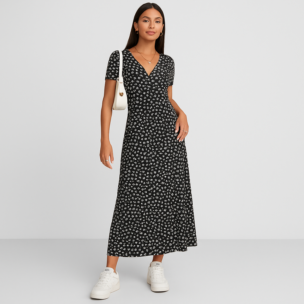 Lange Robe – Elegante und fließend für Sommertage