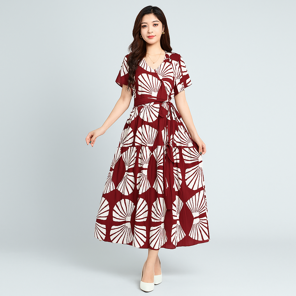 Maxikleid – Auffälliger Schnitt für Sommeranlässe