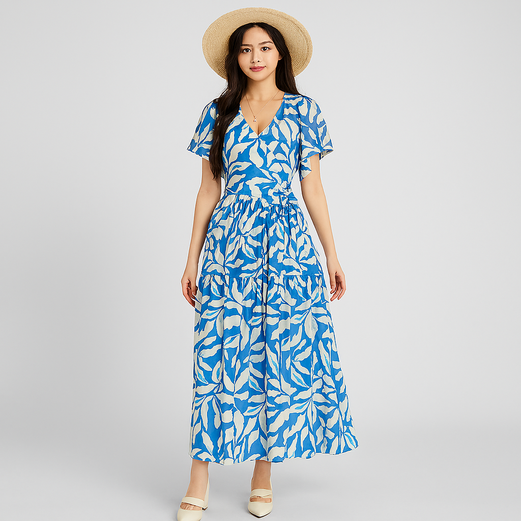 Maxikleid – Auffälliger Schnitt für Sommeranlässe