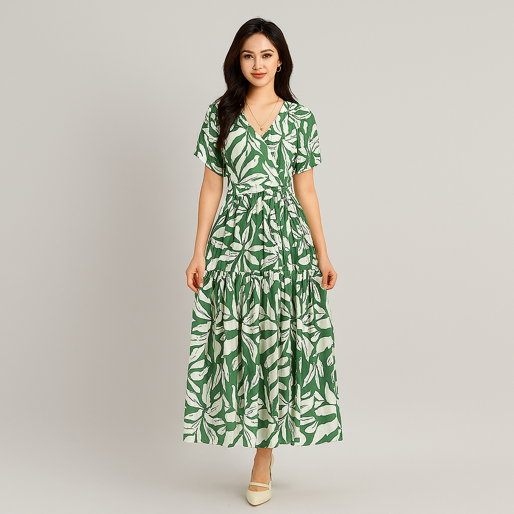 Maxikleid – Auffälliger Schnitt für Sommeranlässe