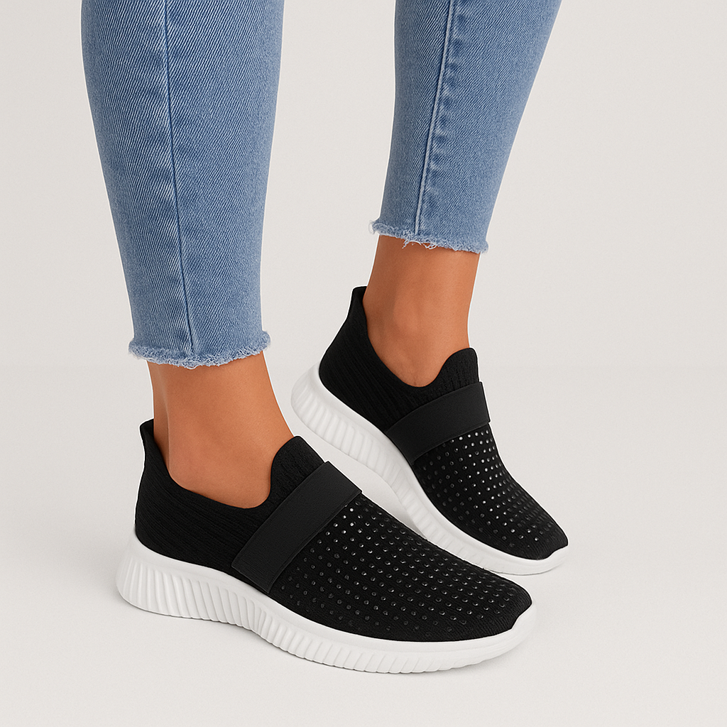 Lelia – Bequeme Slip-On Sneaker mit verstellbarem Riemen