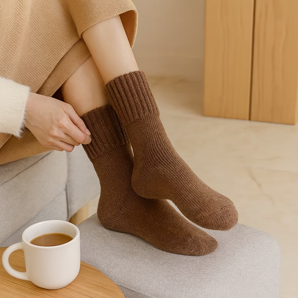 ComfortWeave | Medias tubulares sólidas – juego de 5 para mujer