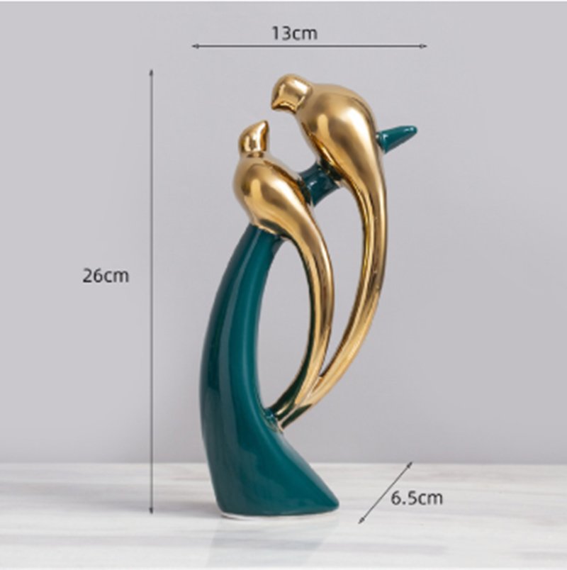 Averelle - Elegante Wellensittichfiguren für zeitlosen Heimcharme