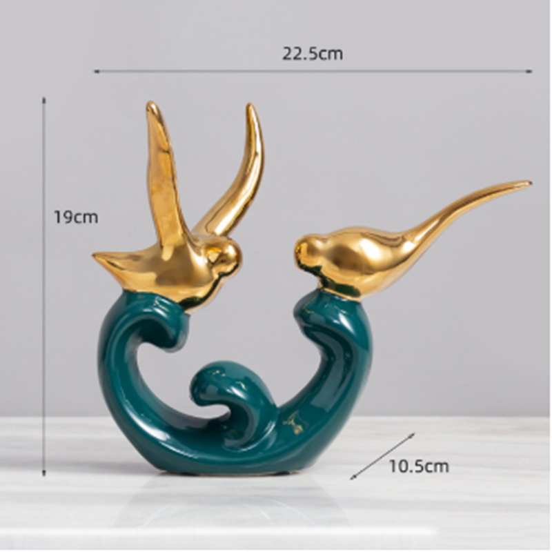 Averelle - Elegante Wellensittichfiguren für zeitlosen Heimcharme