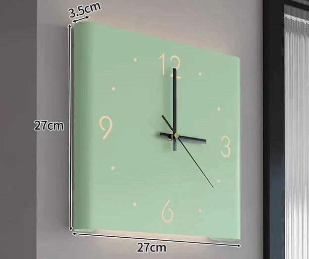 MetroSync | Moderne doppelseitige Wanduhr