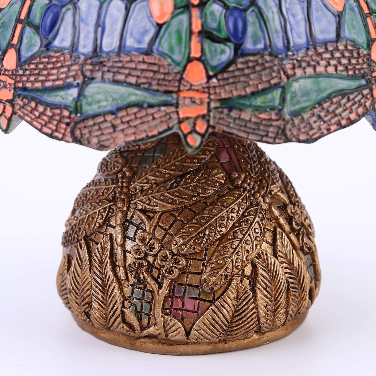 DracoGlow - Künstlerischer Libellen-Tischlampe