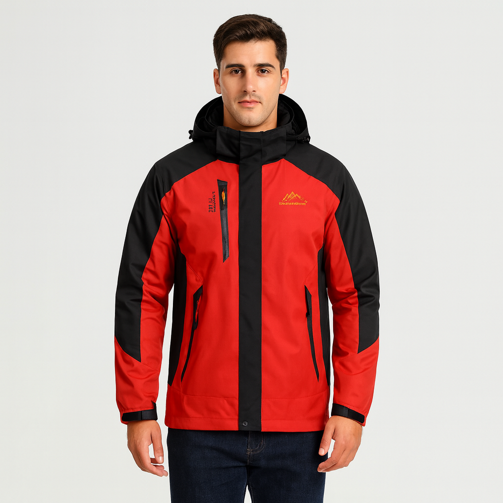 Drexler | Wasserdichter Regenmantel mit Kapuze