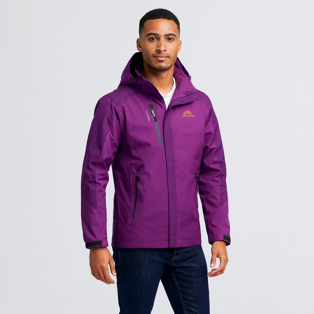 Drexler | Wasserdichter Regenmantel mit Kapuze