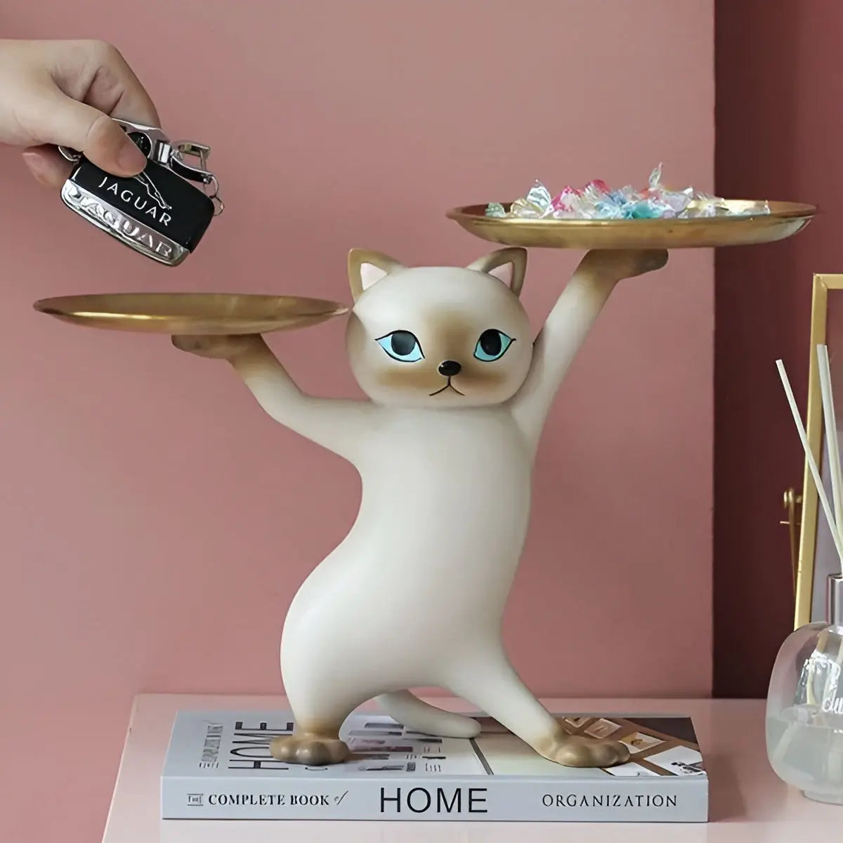 TabbyTidy – dekorativer Katzenaufhänger für Kleinigkeiten